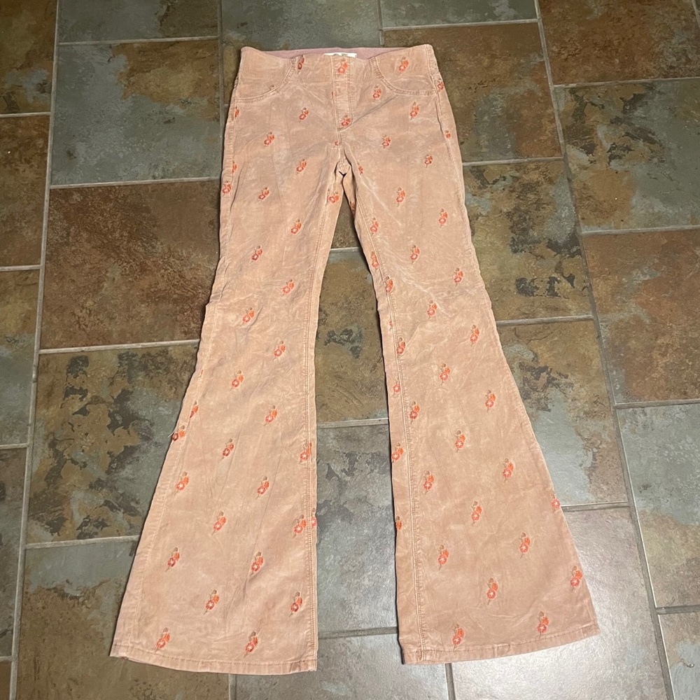 NWOT Free People We The Free Penny Pull On Corduroy Pants - Picture 2 of 6